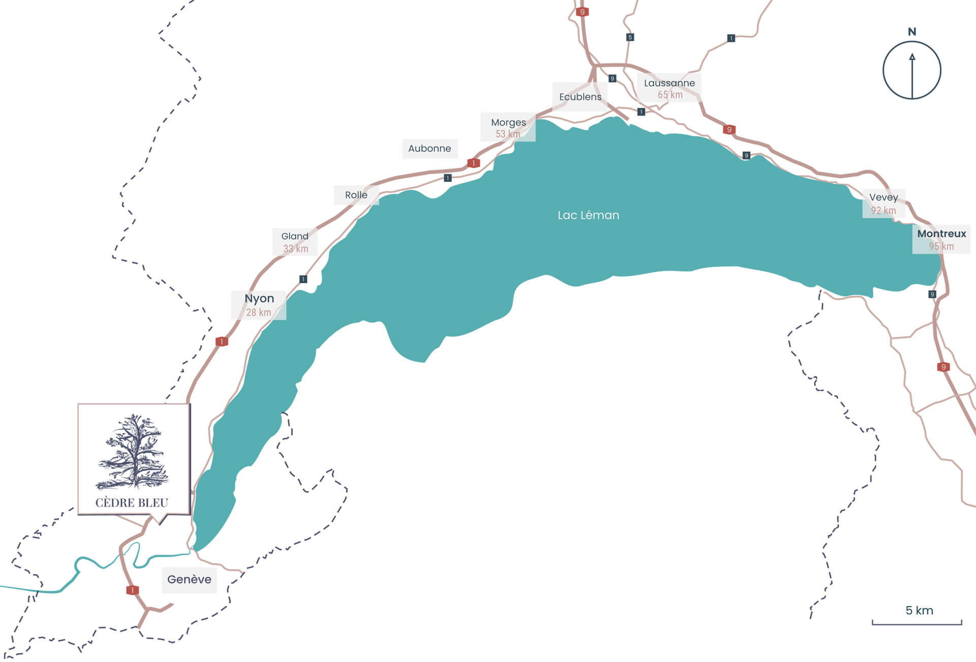 MDL Meyrin map