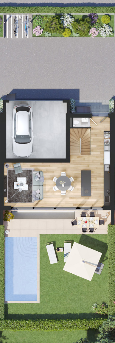 MDL Meyrin - Villa B plan